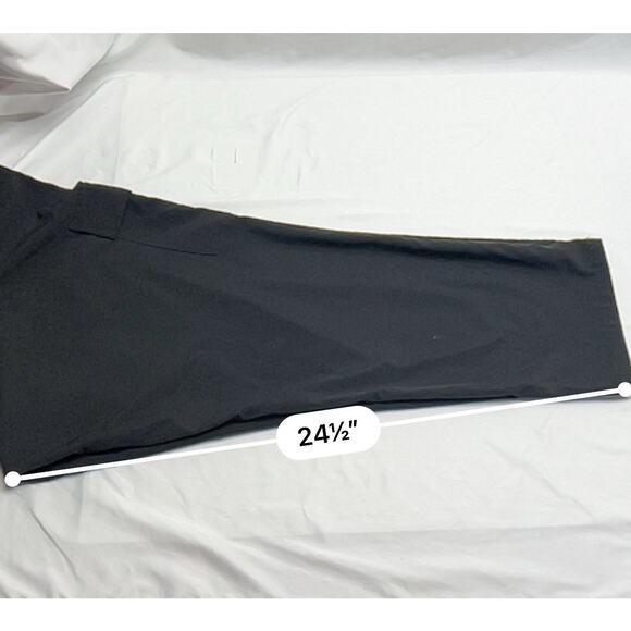 Old Navy + Ankle Pants Size XL Pull On Wide Led Pockets Lot of 3 Gray Black Tan - Picture 12 of 16